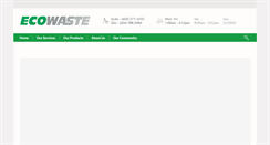 Desktop Screenshot of ecowaste.com